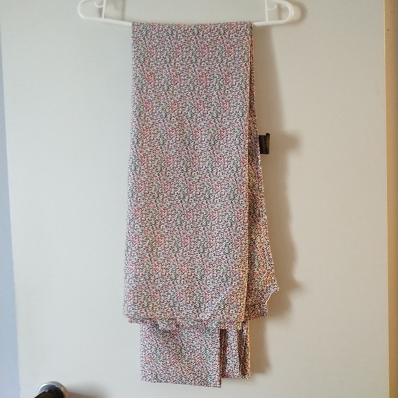 RALPH LAUREN Cotton Poplin Rosebud Print Twin Single Flat Sheet - Picture 3 of 6